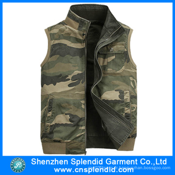 Chine usine en gros Mens Demin travail Camouflage Vest